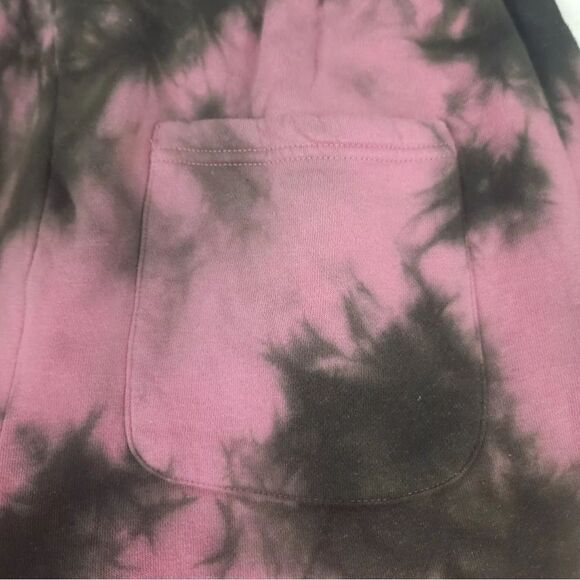 NWT NEFF Men’s Pink Black Tie Dye Weird Times Athletic Sweatpants Joggers Size M - Picture 12 of 15